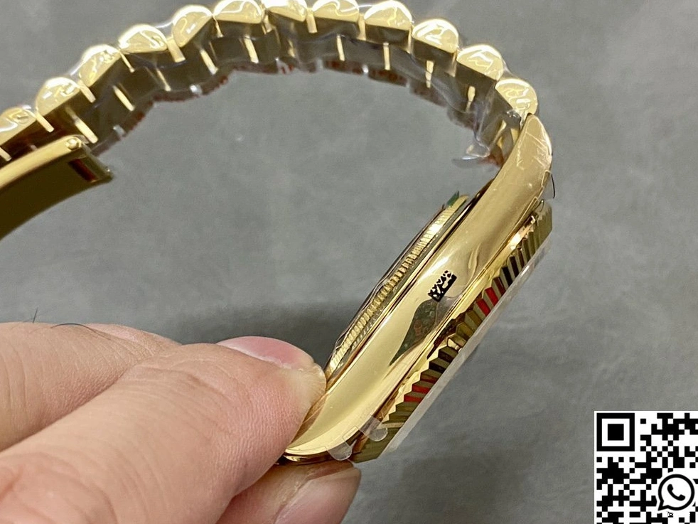 Steel Diamond Date Factory M228238-0059 Dial v5 Hourmarker QF Black Rolex Day Tungsten 0320